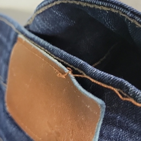 Hering Est 1880 Womens Vintage Dark Wash Boot Cut Jeans Size 32 🖤 - Picture 11 of 13